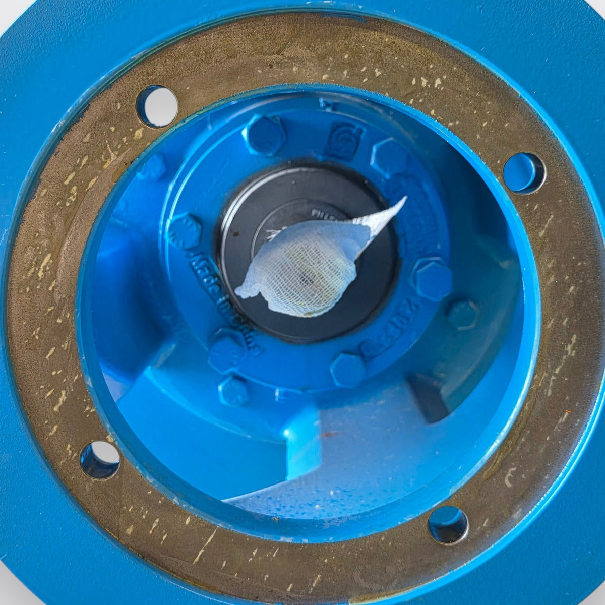Goulds 3171 1.5x3-13 suction and discharge flanges