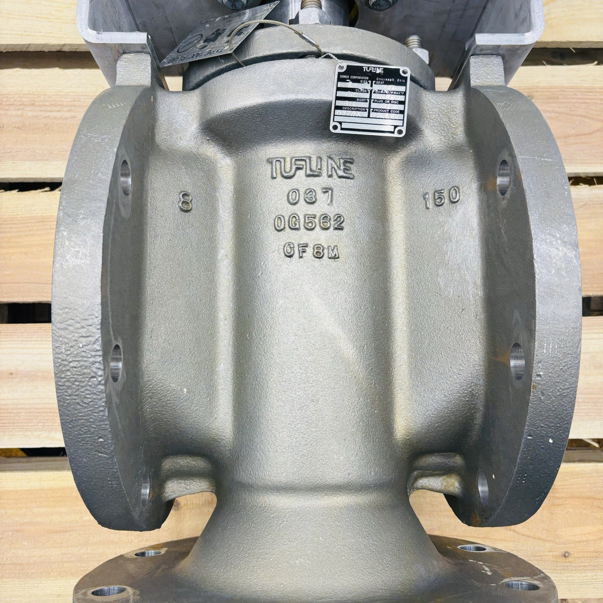 Tufline 037AX nameplate