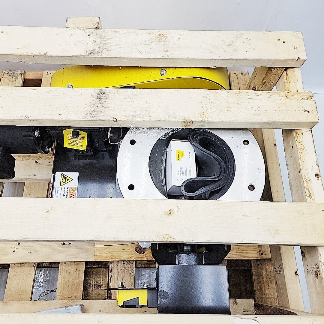 Meyer 430Z-277 Heavy Duty 8" Rotary Airlock Feeder 30:1 Ratio .75 HP