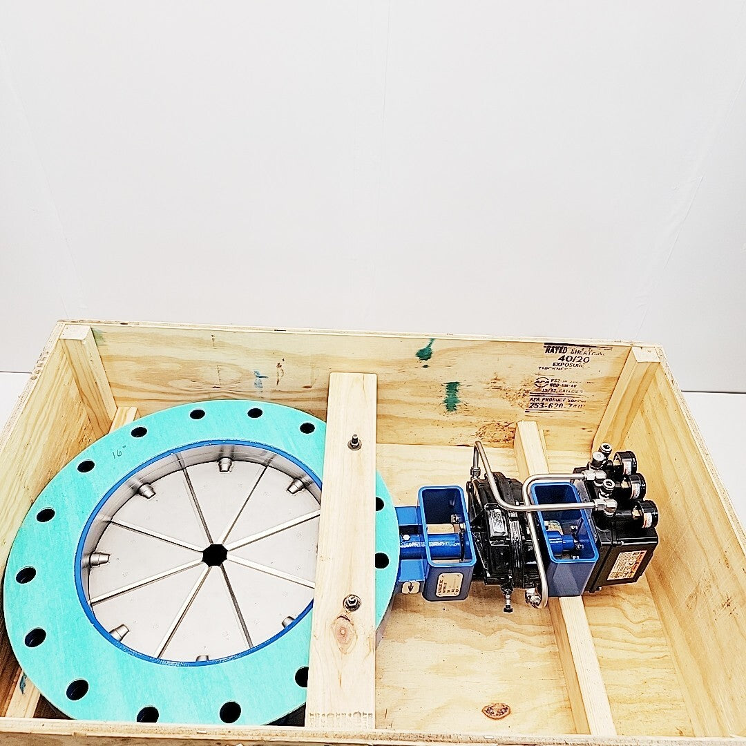 Air Relief 16" Inlet Guide Vane Butterfly Valve GS16CW-A2-P5