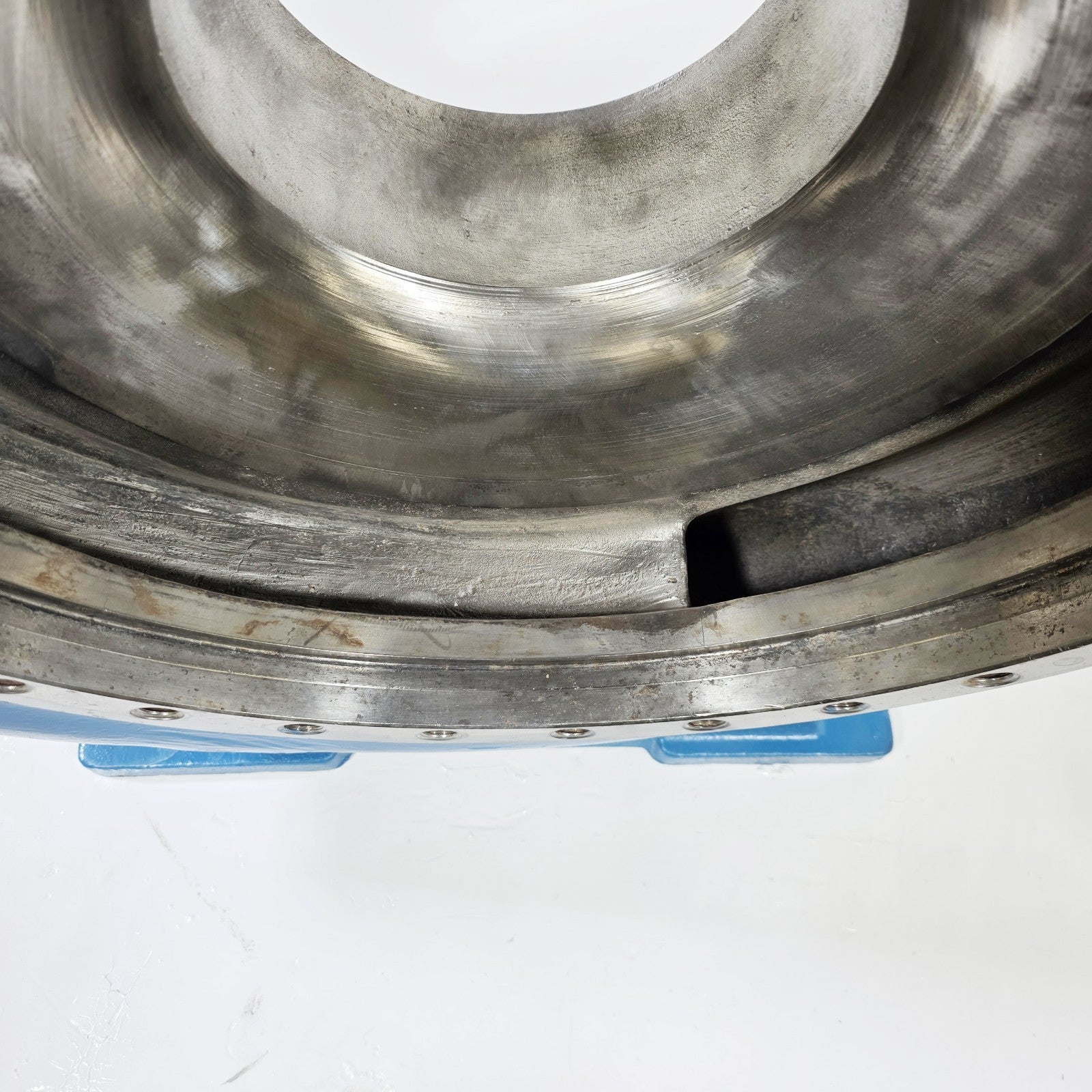 Goulds 3196XLT 6x8-15 suction flange view