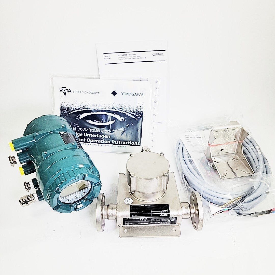 Yokogawa 1/2" CL-150 Rotamass Flowmeter RCEN20K-15BA10-0E7A-NN00-2-JB1/L010