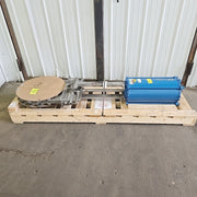 Dezurik KGC 18" knife gate valve with pneumatic actuator, main product shot