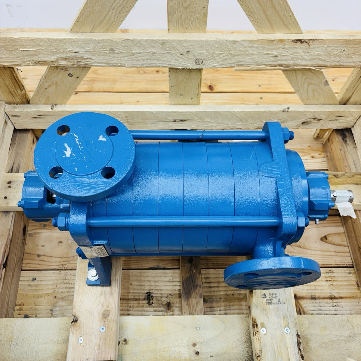 Travaini TMA 32-7/1-C/F Multistage Liquid Ring Vacuum Pump as shown