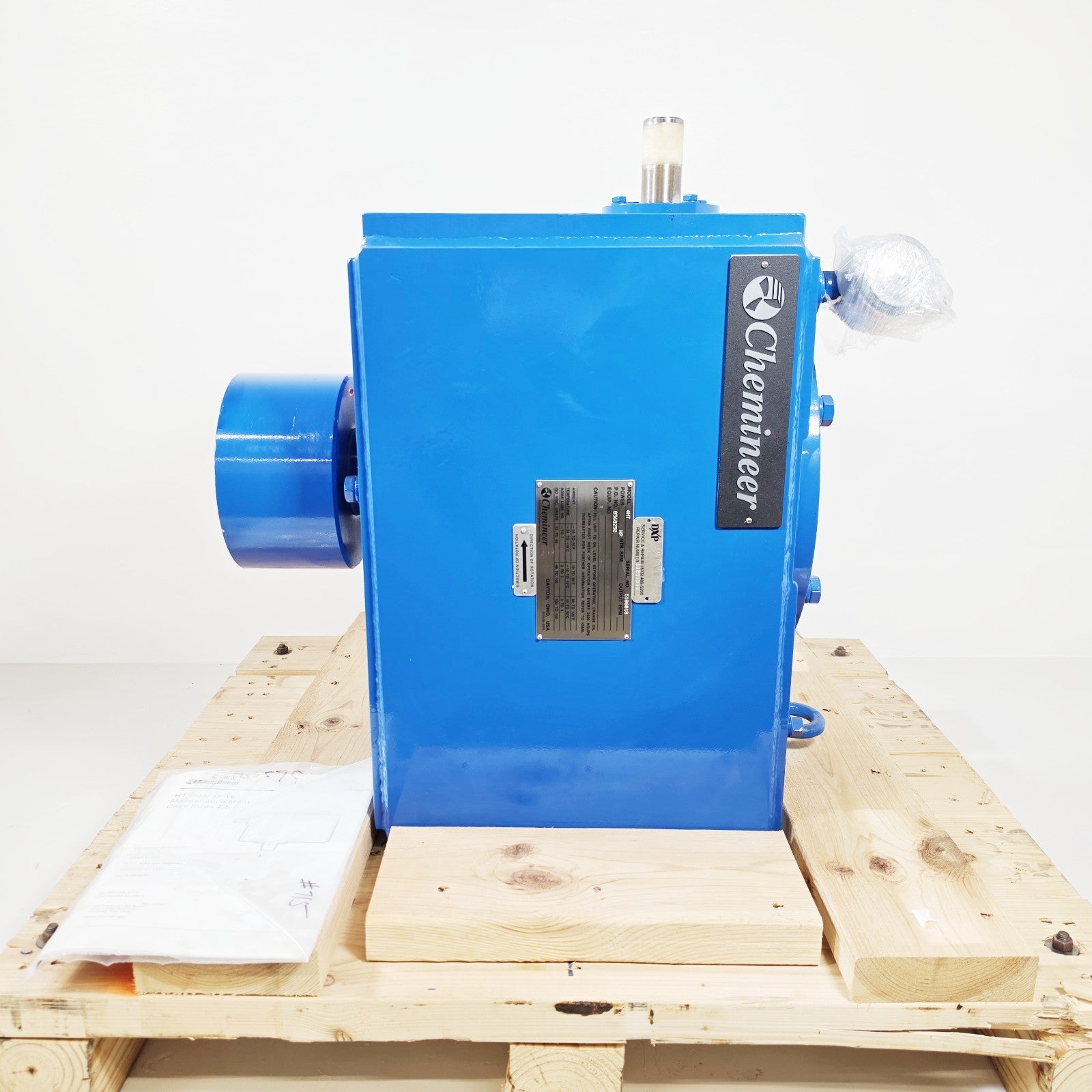 Chemineer 4HT gear drive full unit view