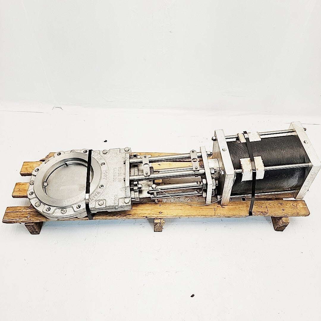 North Port 8" Actuated Knife Gate Valve CG8M