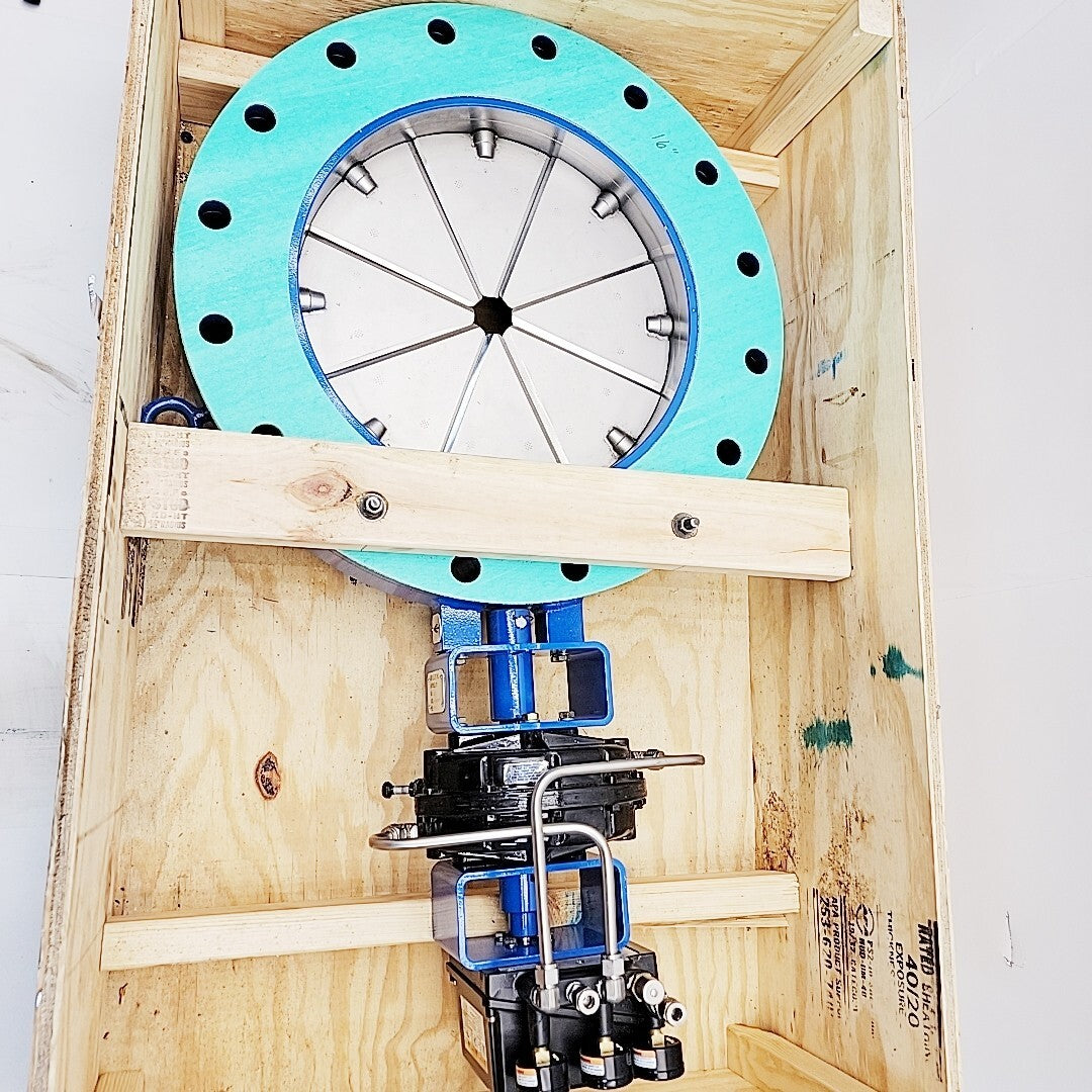 Air Relief 16" Inlet Guide Vane Butterfly Valve GS16CW-A2-P5