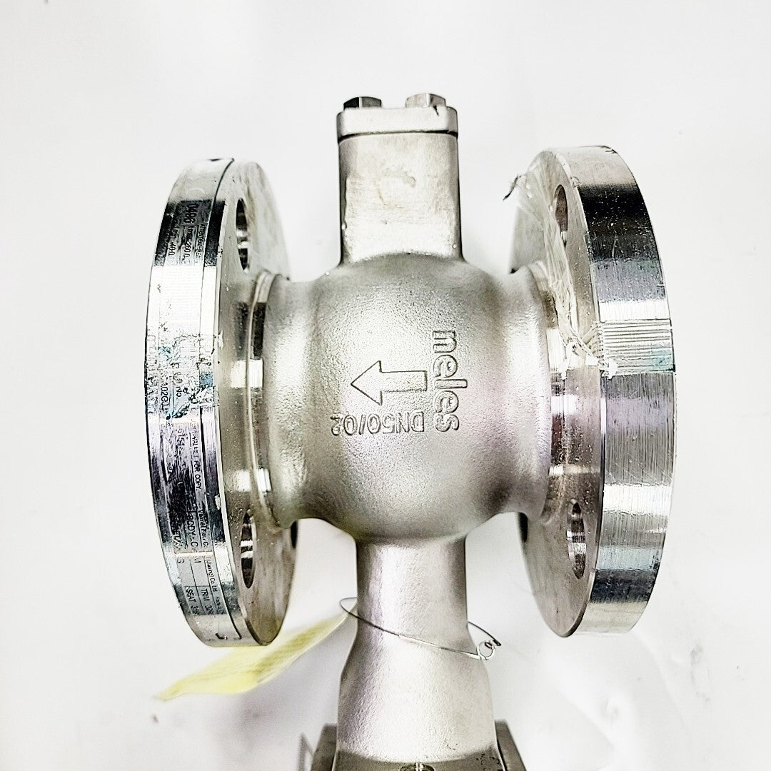 Neles Jamesbury 2" Ball Valve RECA02CJJSTA With VPLV100DABD Pneumatic Actuator