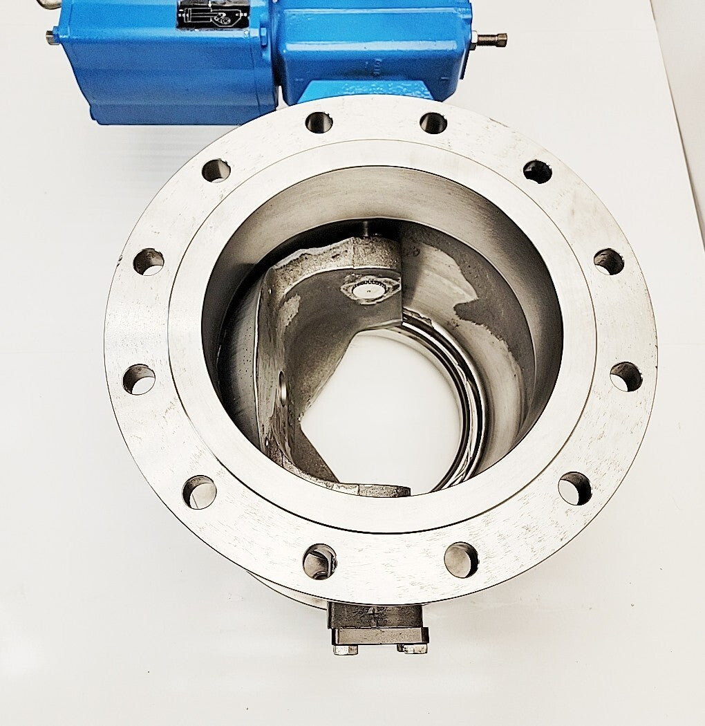 Neles Jamesbury 14" CL-150 Vee-Ball Control Valve 316SS Type B1CU 13/55 Actuator, view 3