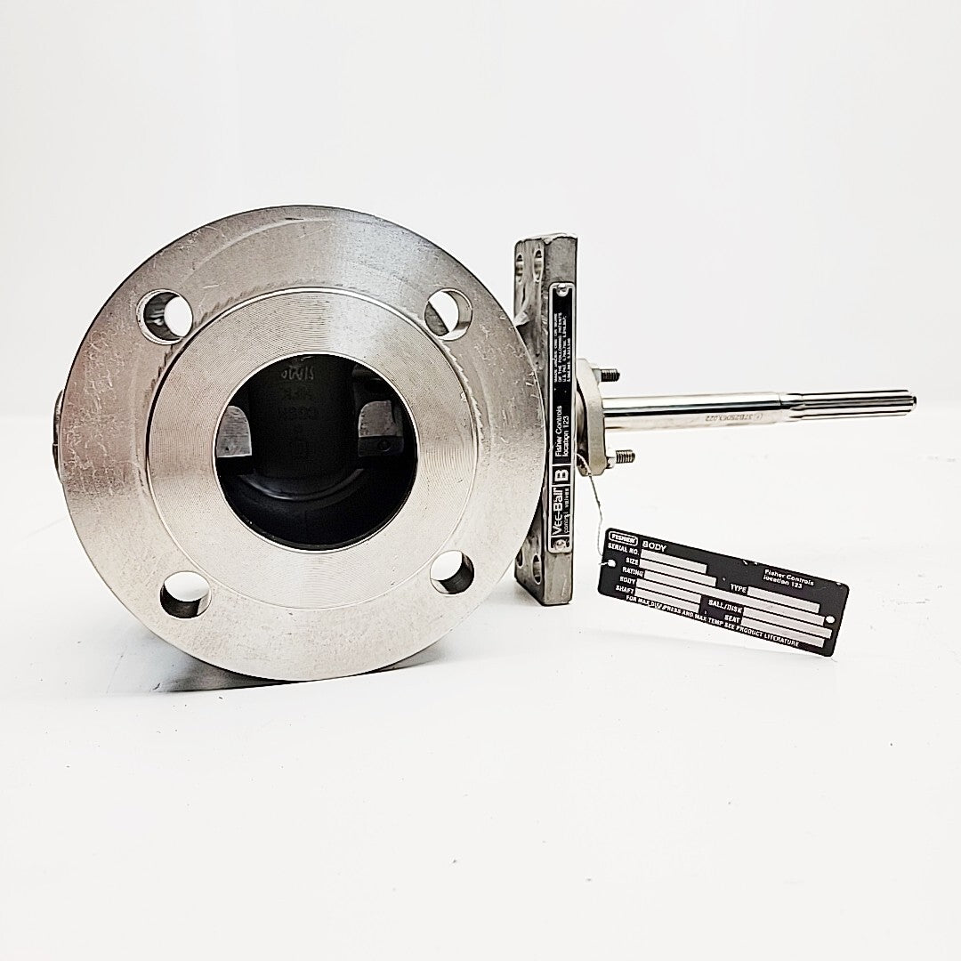 Fisher 3" V150 Vee-Ball Control Valve CG8M