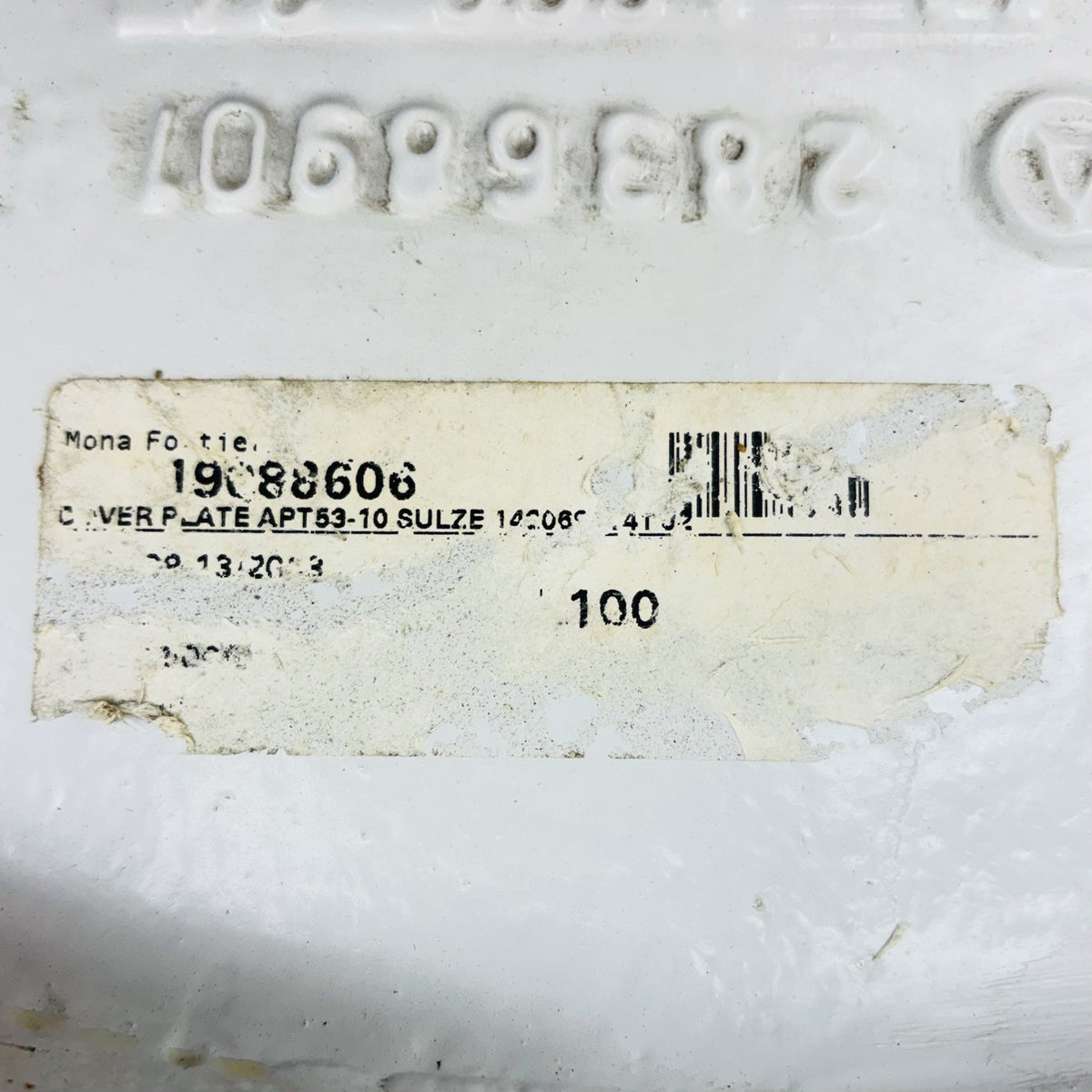 Sulzer APT53-10 21 in data tag
