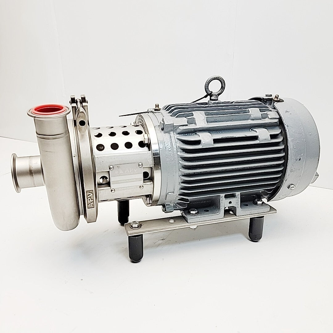 SPX/APV N16V2 motor data plate