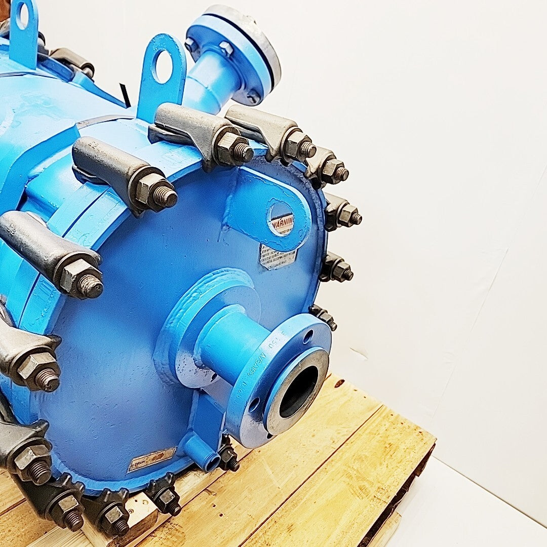 Alfa Laval 1V-C-1W side view showing shell