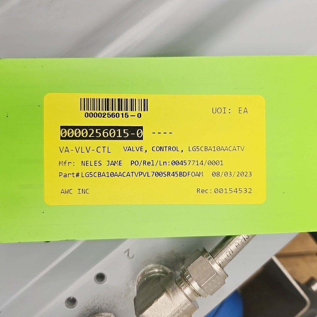 Neles Jamesbury 10" LG5CBA10AACATV CL-150 Actuated Butterfly Valve CF8M