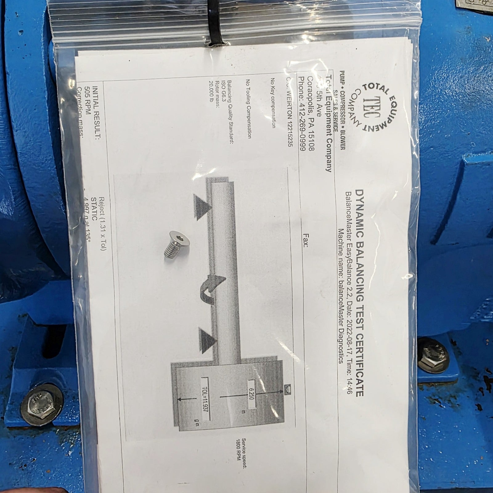 GE motor data plate 3HP 575V