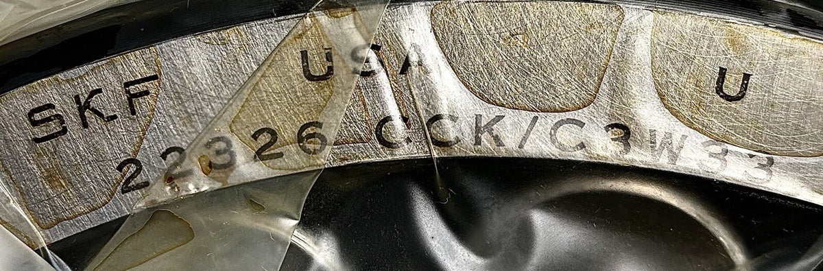 SKF 22326 CCK/C3W33 nameplate