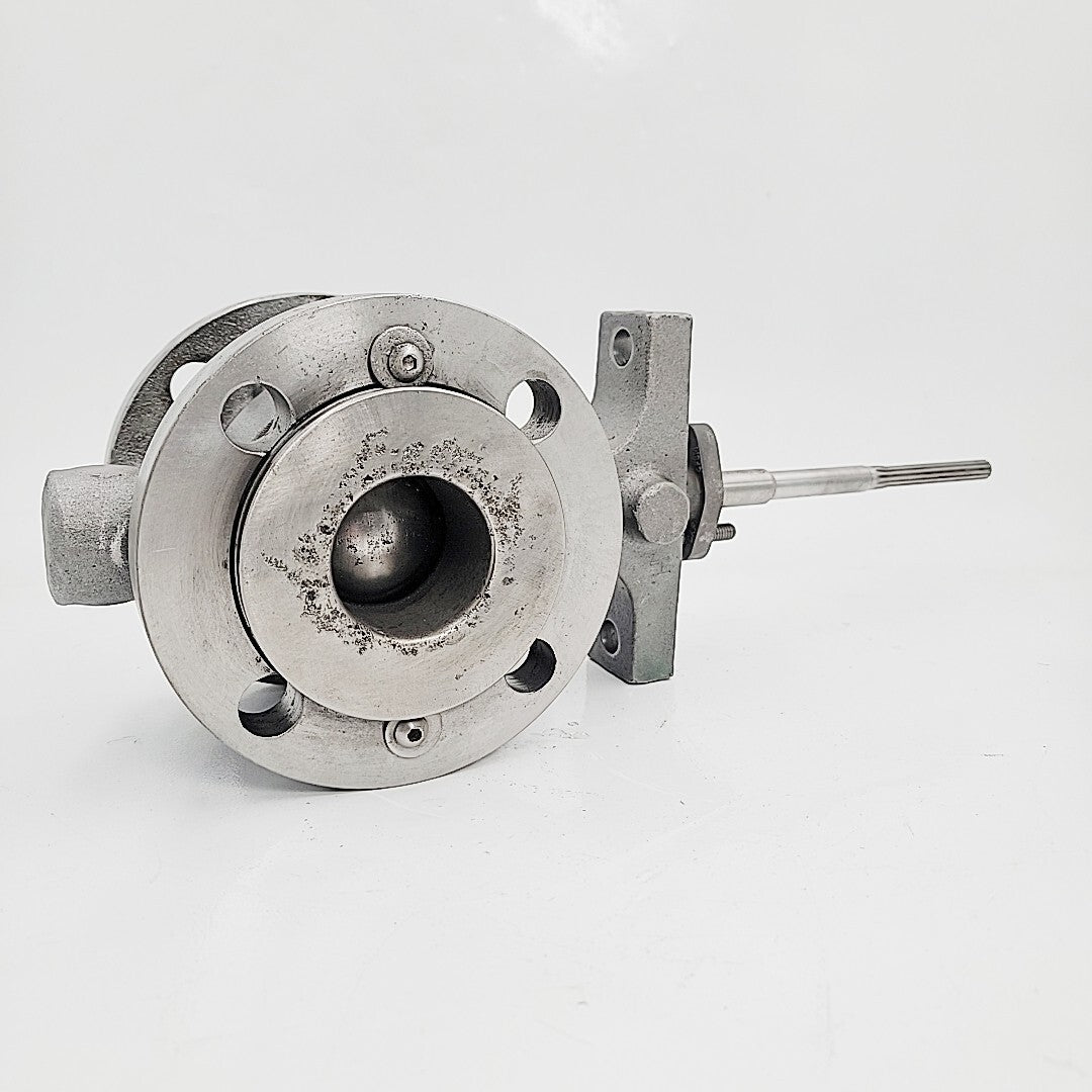 Fisher 2" V150 Vee Ball Control Valve CL-150 CG8M