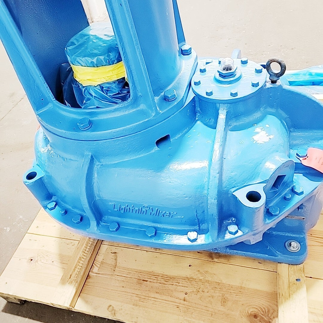 Lightnin 8-26-TECDS-502 gear reducer housing detail
