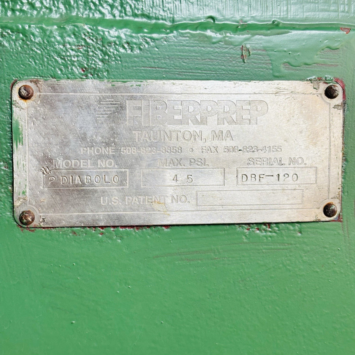 Fiberprep 2 DIABOLO 2 nameplate