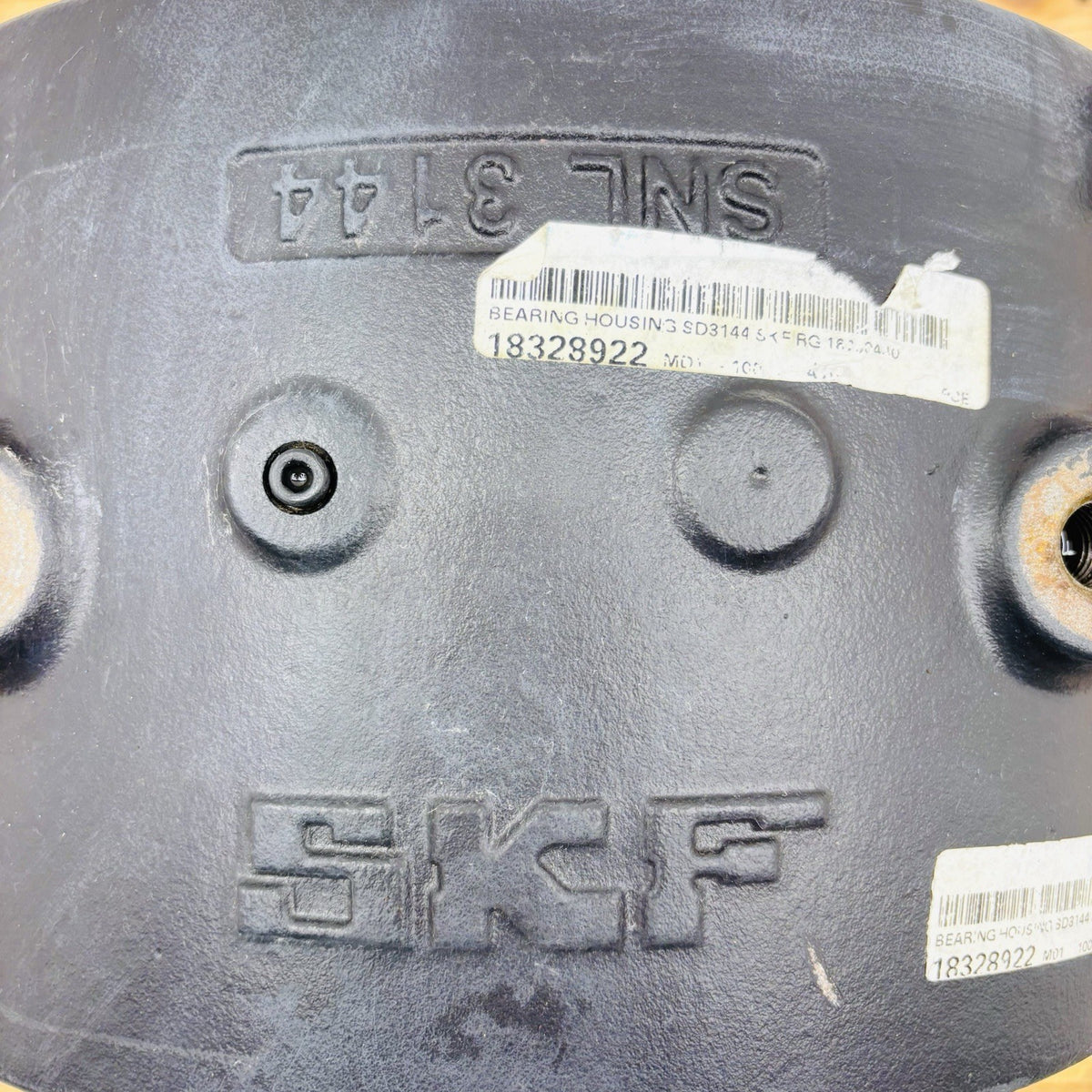 SKF SNL 3144 / SD3144 200mm ID nameplate