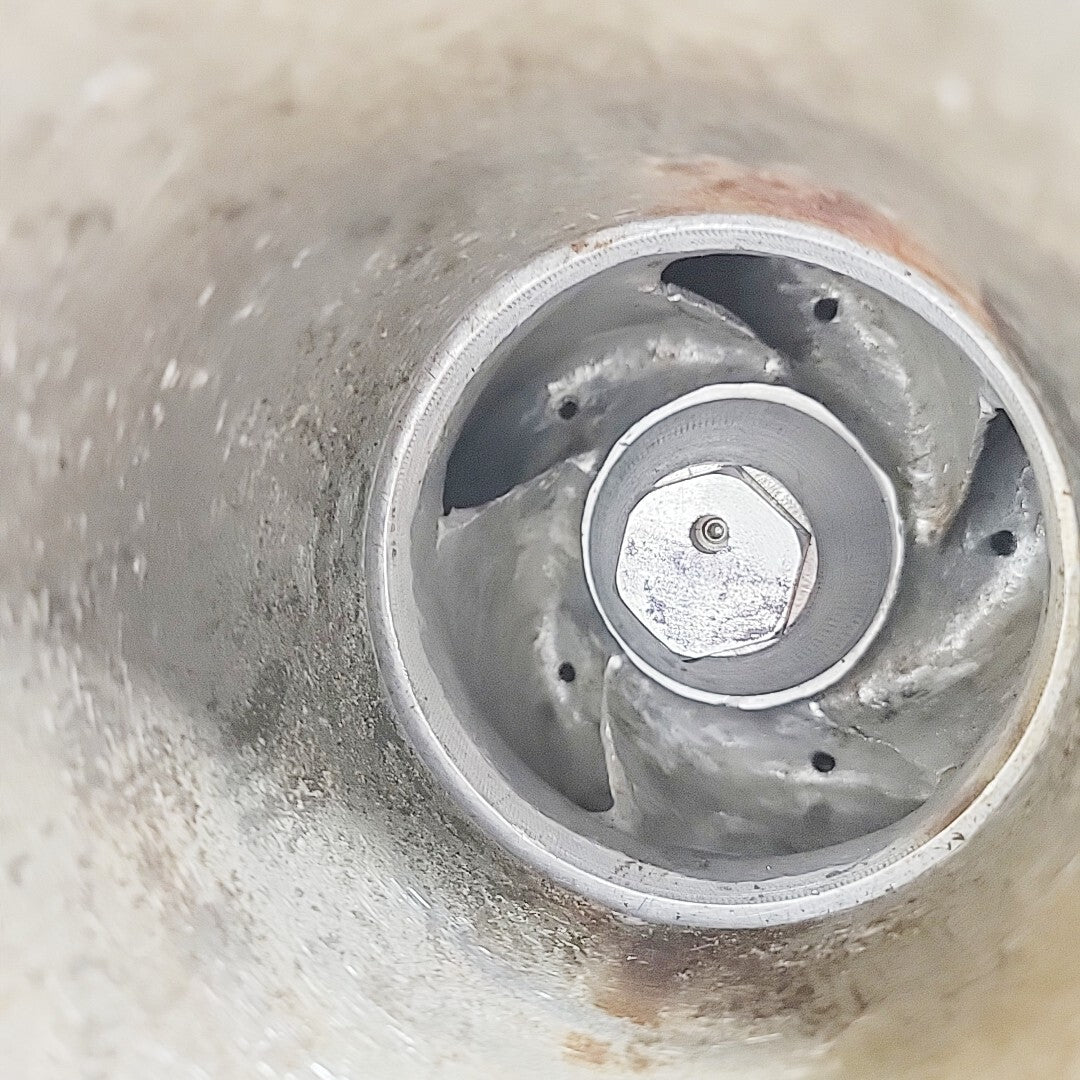Goulds 3700MX 3x4-13 shaft and impeller end view
