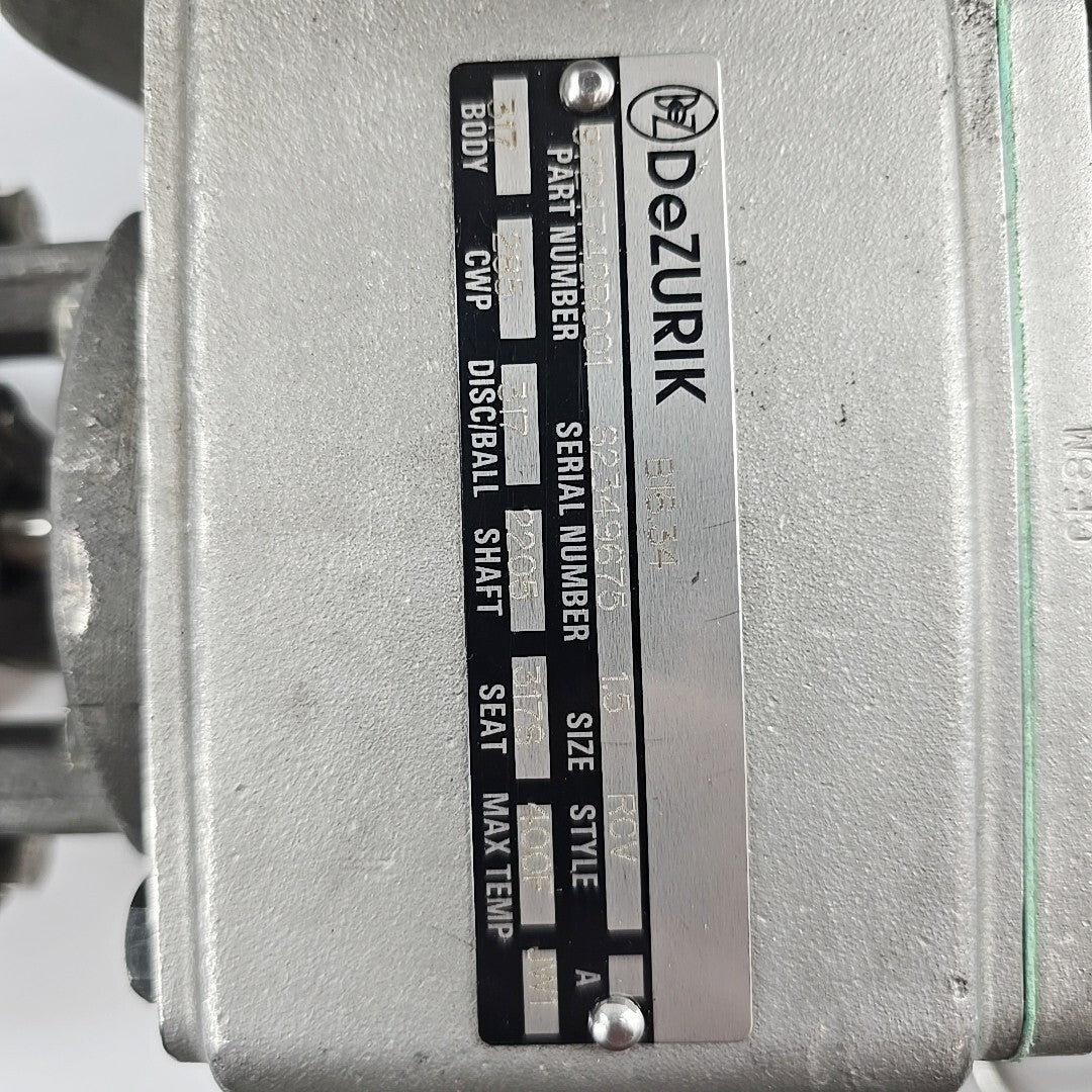 Dezurik 9724742R001 1-1/2" detail view