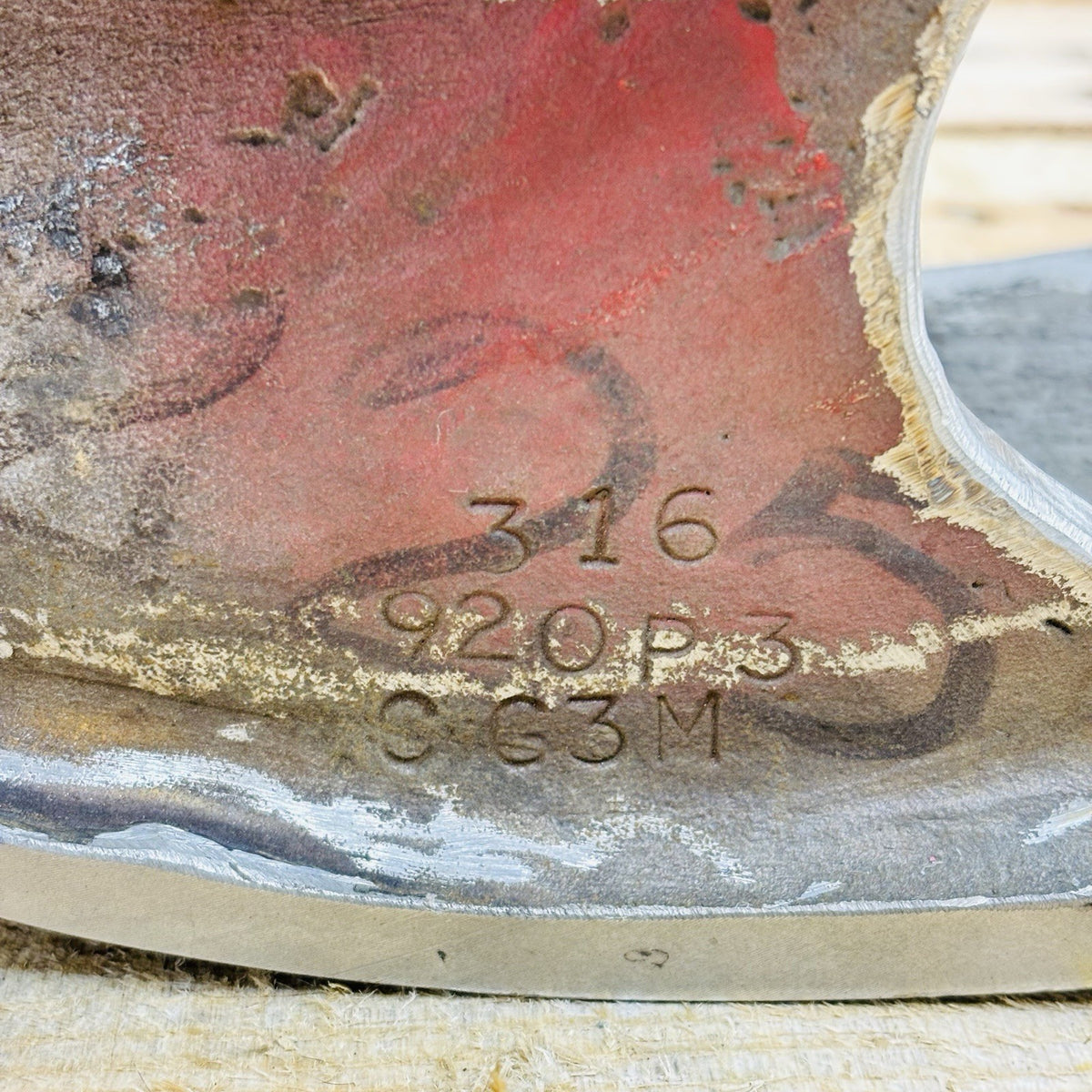 Goulds 3175-L 14x14-18 nameplate
