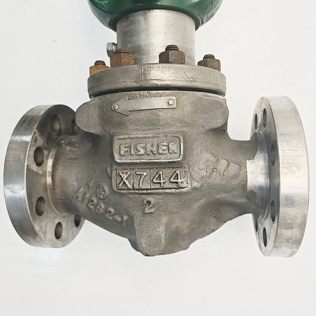 Fisher 2" ED CL-300 Control Valve CF8M With 657 Size 40 Pneumatic Actuator