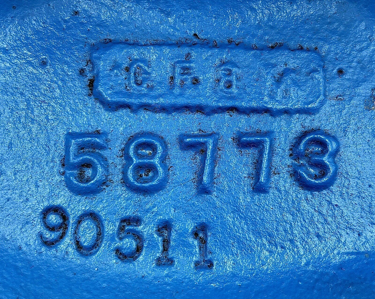 Goulds 3175, P/N RD0180A, Pattern 58773 12 in (12.125 in diameter) nameplate