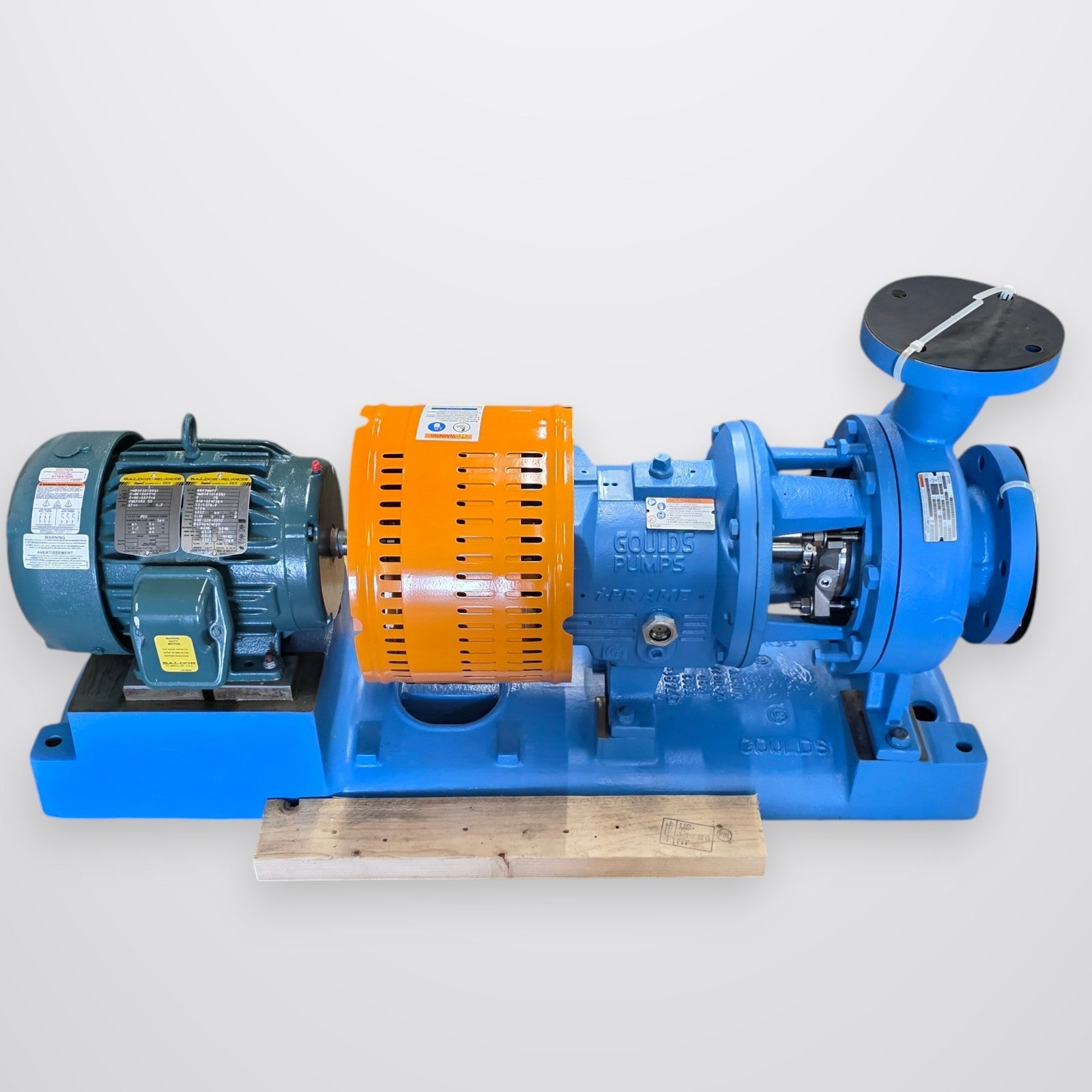 Goulds 3196 i-Frame 3x4-8G motor and frame view