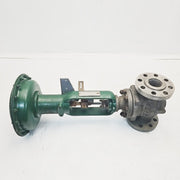 Fisher 2 1/2" ED CL-600 Control Valve CF8M With 667 Size 40 Pneumatic Actuator