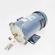 Leeson Direct Current Permanent Magnet 1/2 HP Motor C4D17FK1J