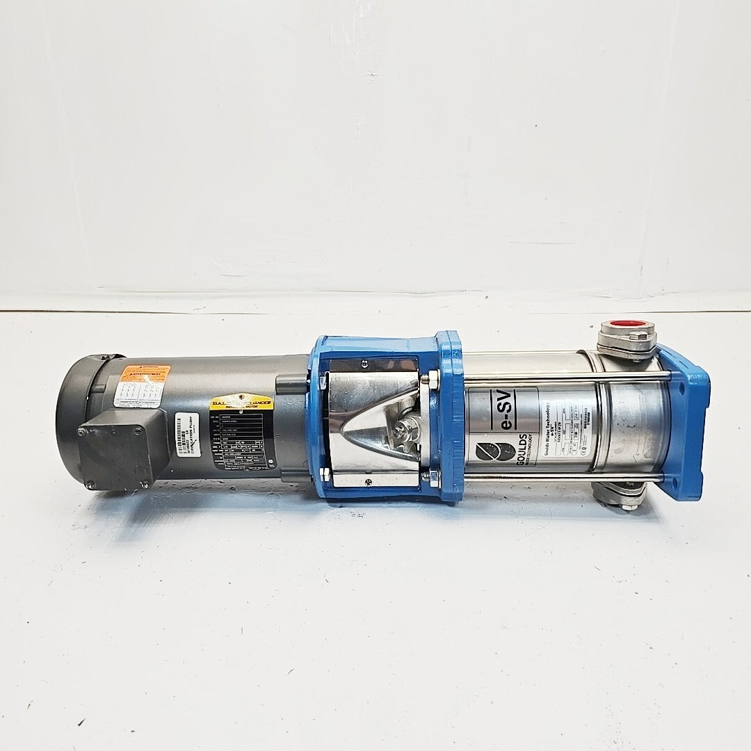 Goulds e-SV 5SV6TE4F20 vertical multistage pump overall view