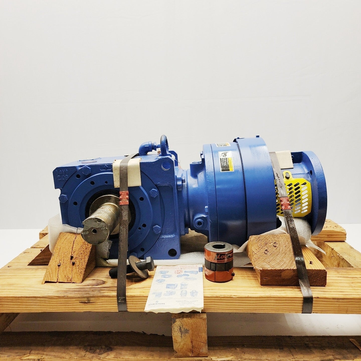 Sumitomo LHHJS-2B165TE-K2-18 data plate