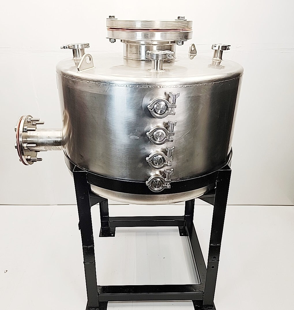 Sani-Matic 60 Gallon Tank full view on stand