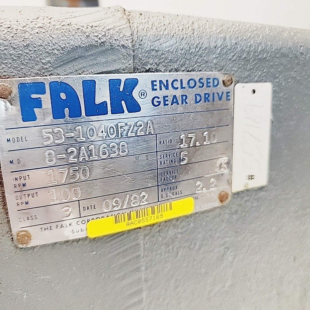 Falk 53-1040FZ2A output shaft view