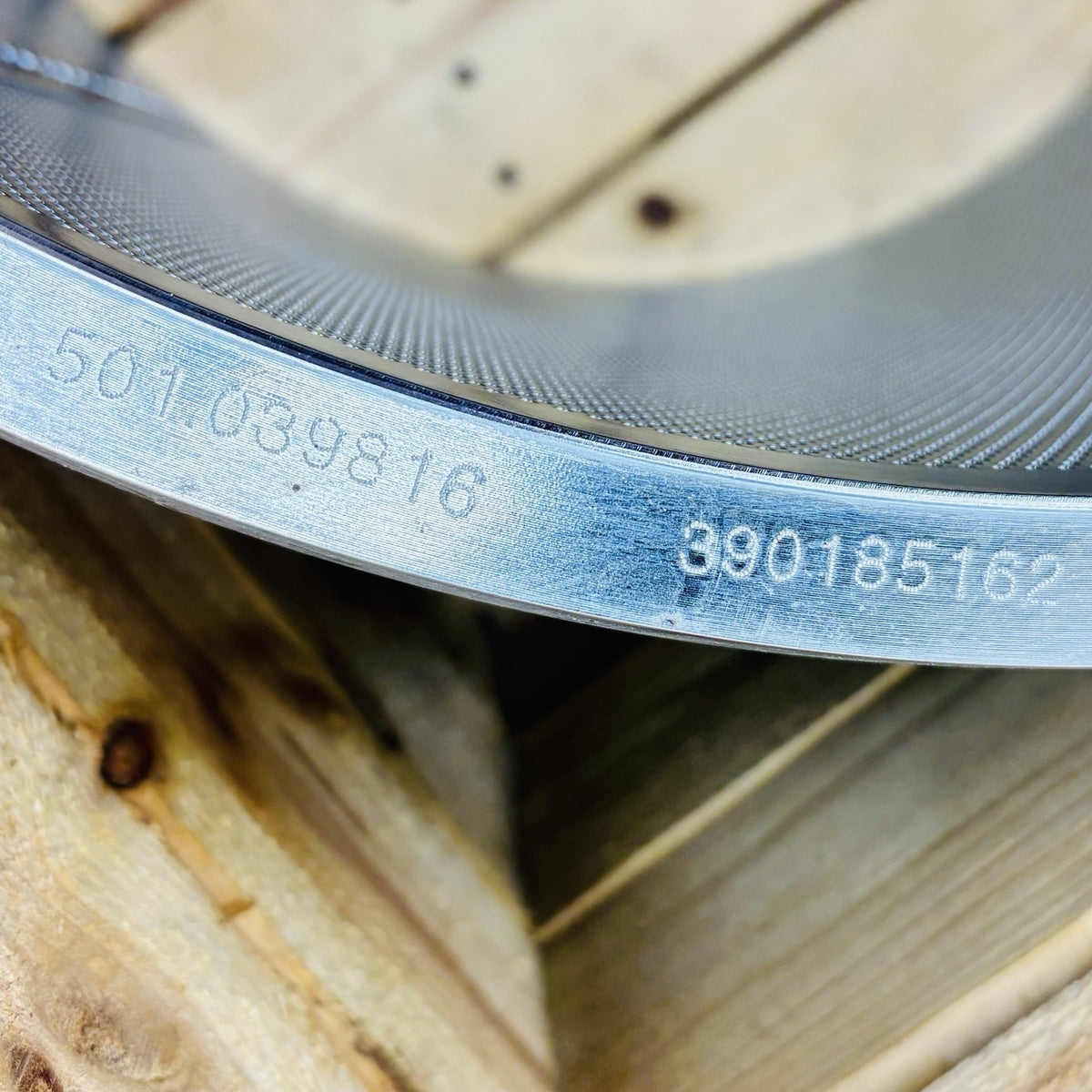 Voith APL501_039816U CR25, 2.4 mm holes nameplate