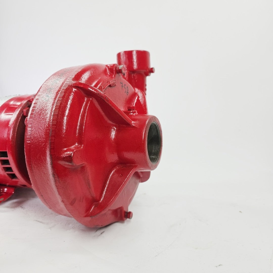 Bell & Gossett 2.5″ Booster Pump, 0.25 HP Motor, Cast Iron Inline