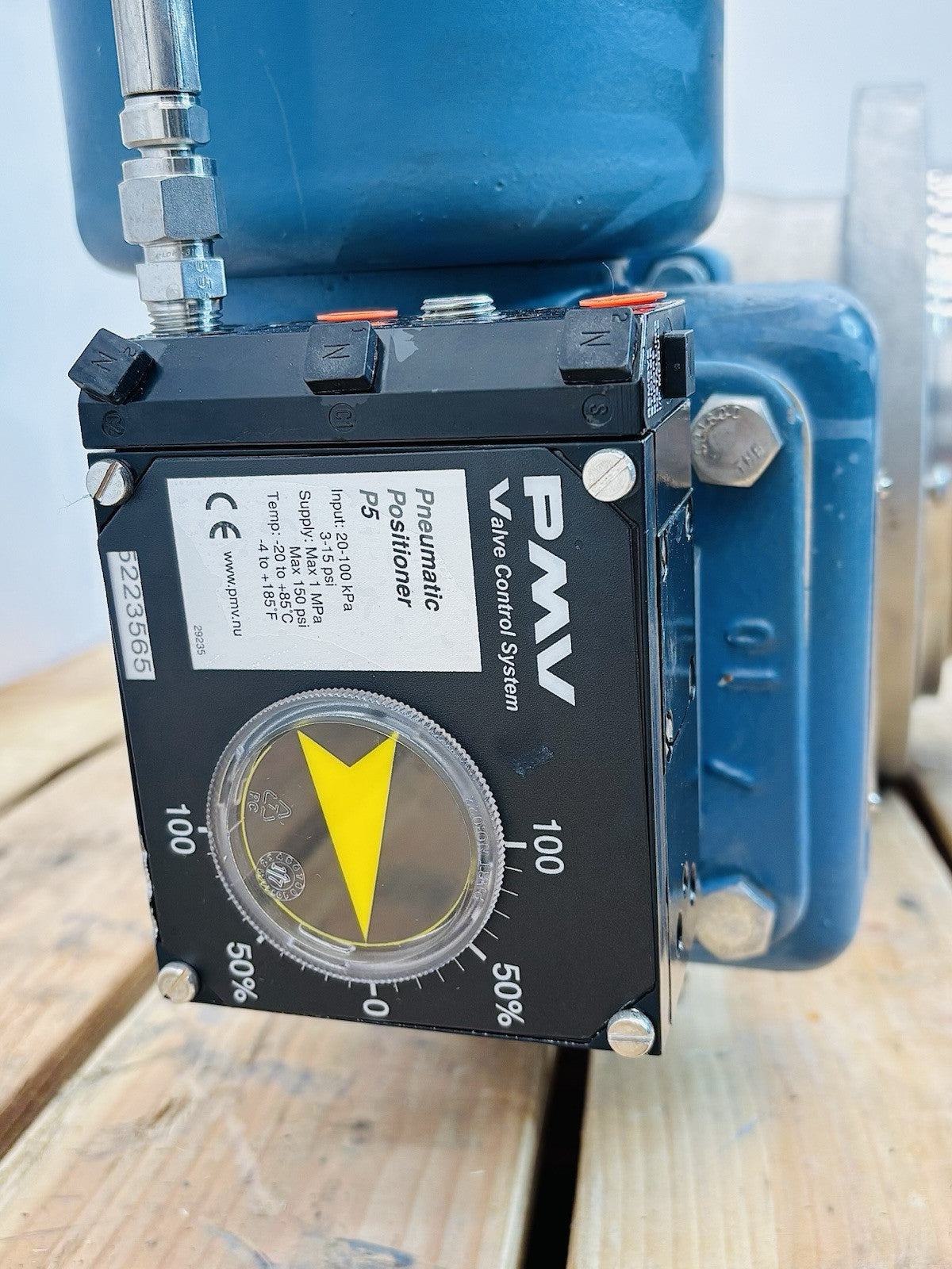 DeZurik VPB 8 in data tag