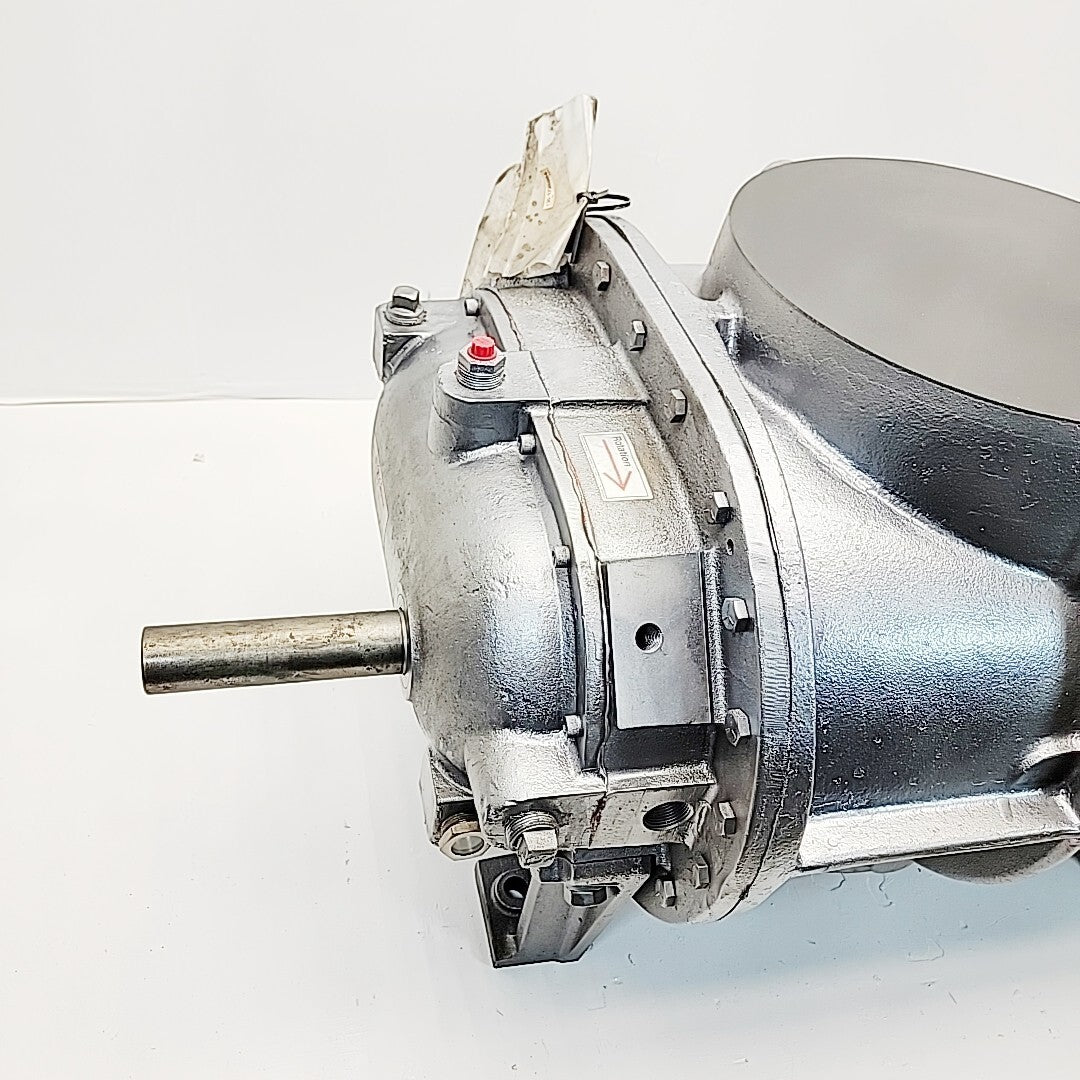 Sutorbilt 8x20-3000-RHBD-CW 10" blower nameplate