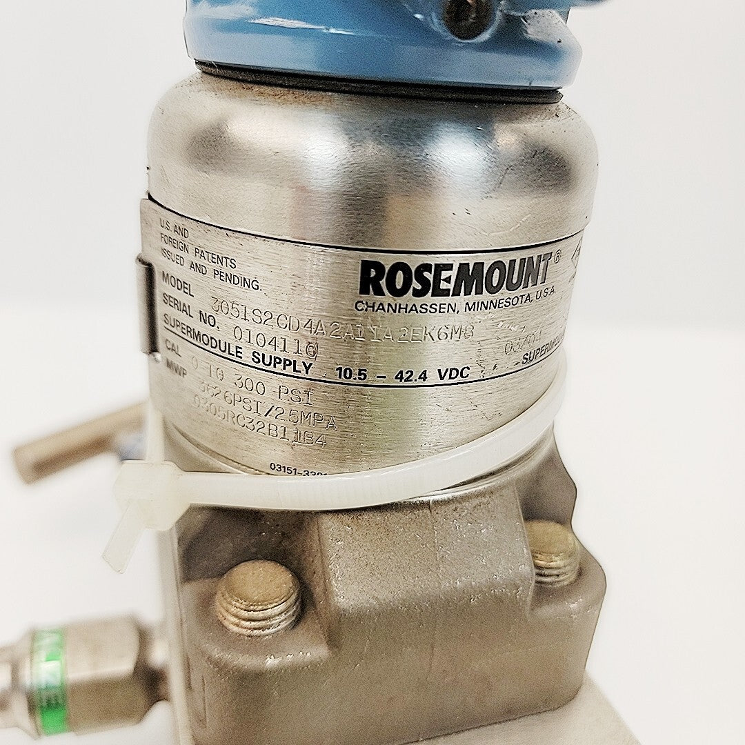 Rosemount 3051S2CD4A2A11A2EK6M8 Pressure Transmitter