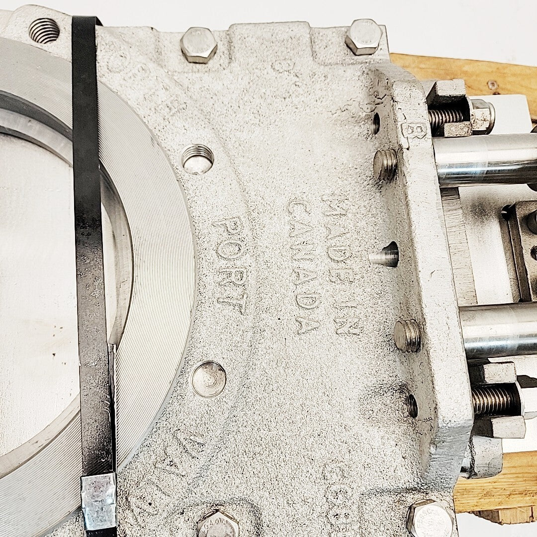 North Port 8" Actuated Knife Gate Valve CG8M