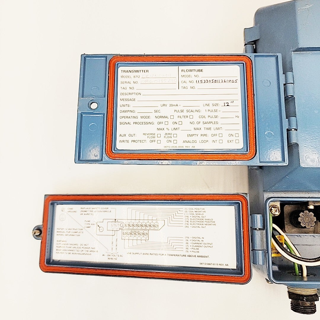 Rosemount 8712DR12N0M4 Flow Transmitter