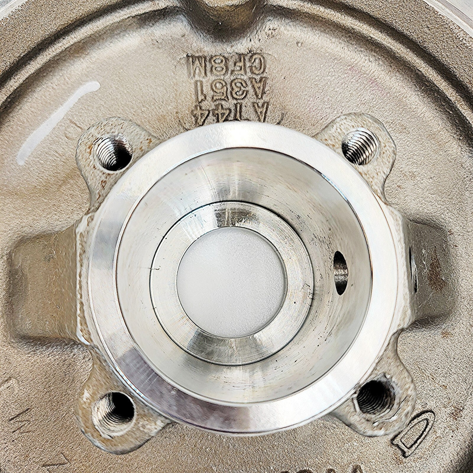 Durco Pump 8" Stuffing Box Cover CT50616AA 316SS