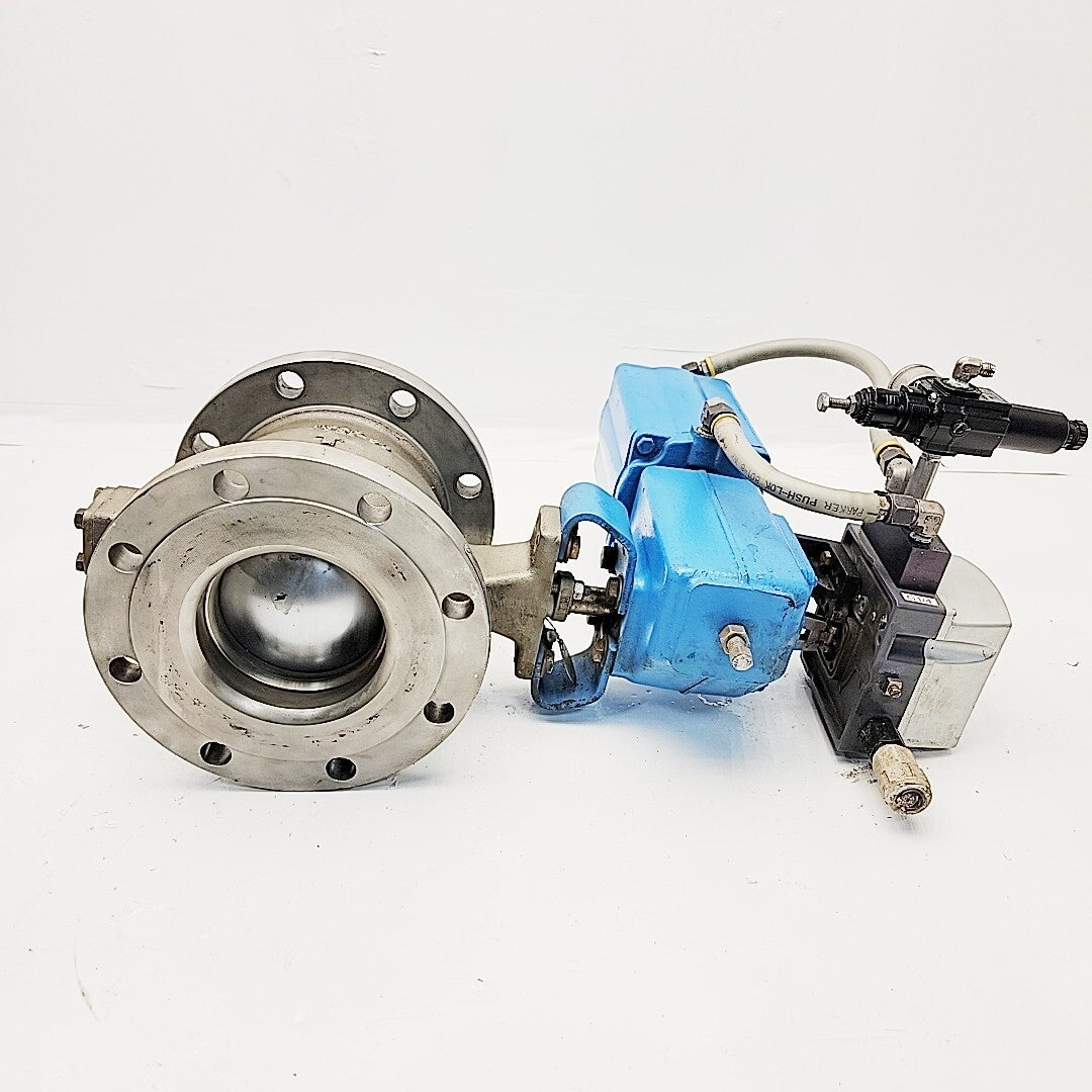Neles Jamesbury 6" CL-150 Ball Valve R21CA06CCJD CF8M