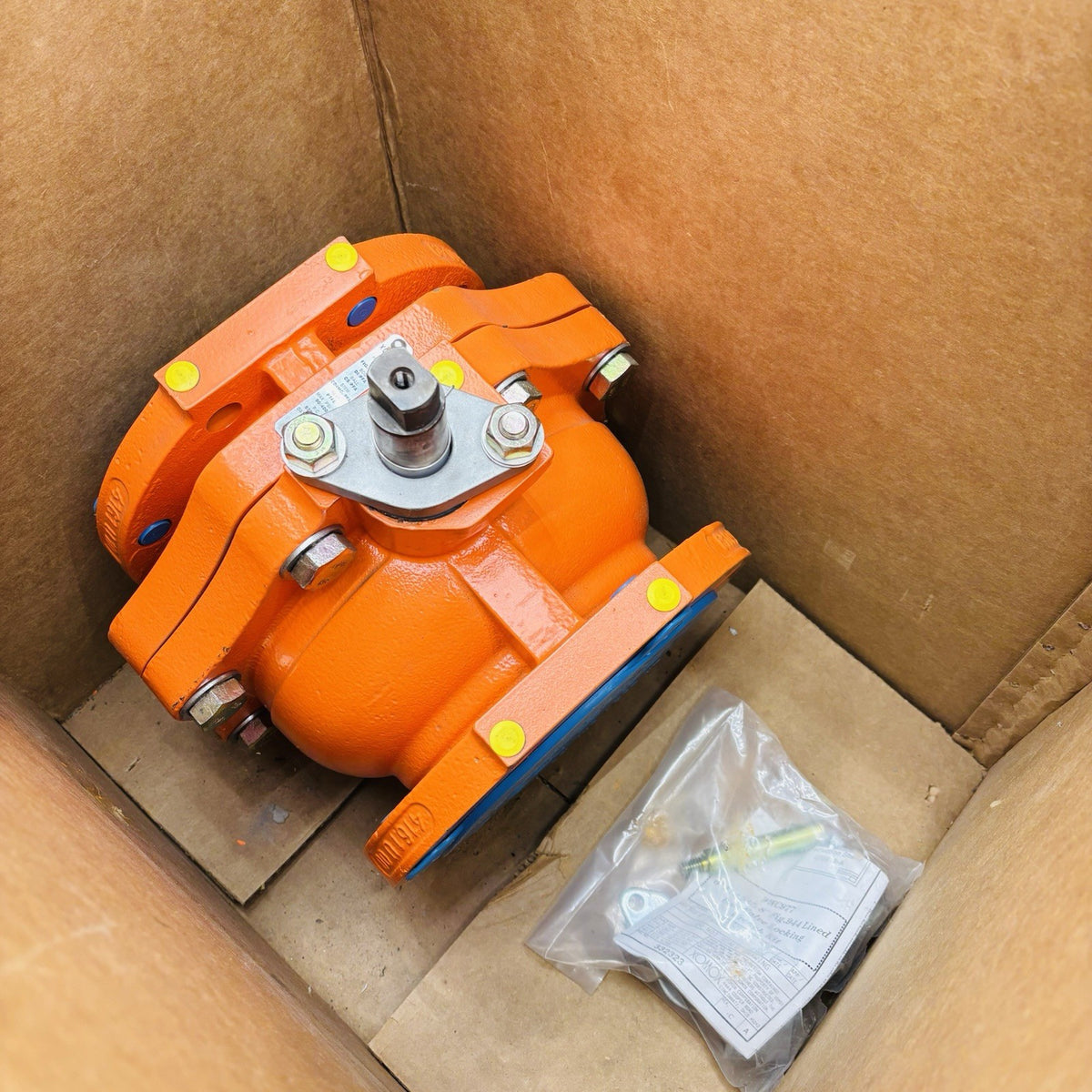Xomox 911 Lined Ball Valve as shown
