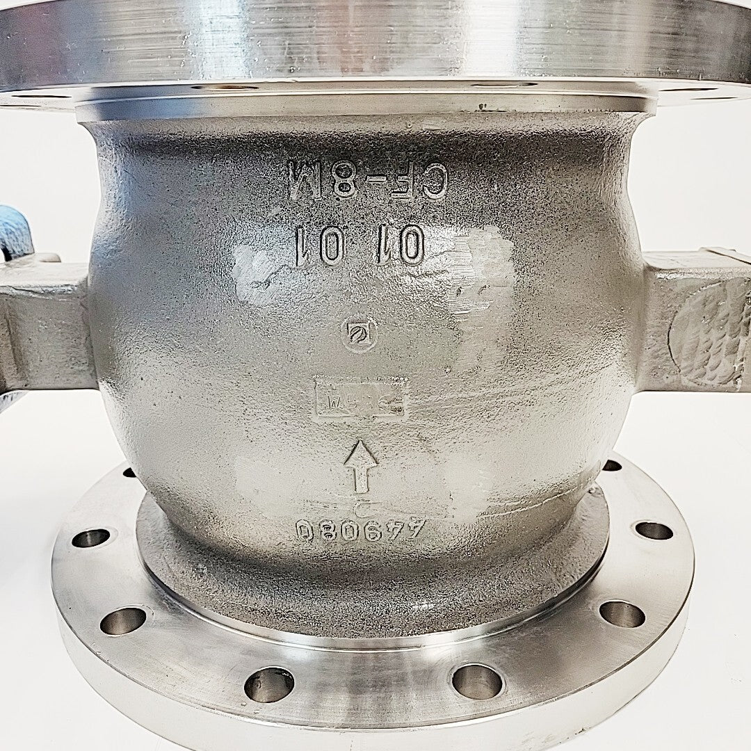 Neles Jamesbury 14" CL-150 Vee-Ball Control Valve 316SS Type B1CU 13/55 Actuator, view 4