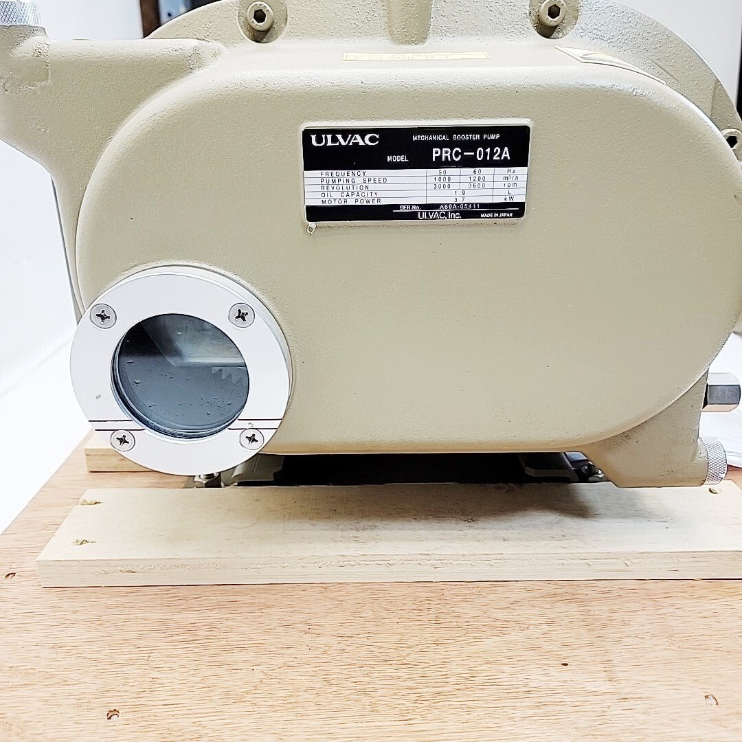 ULVAC PRC-012A inlet/outlet port detail