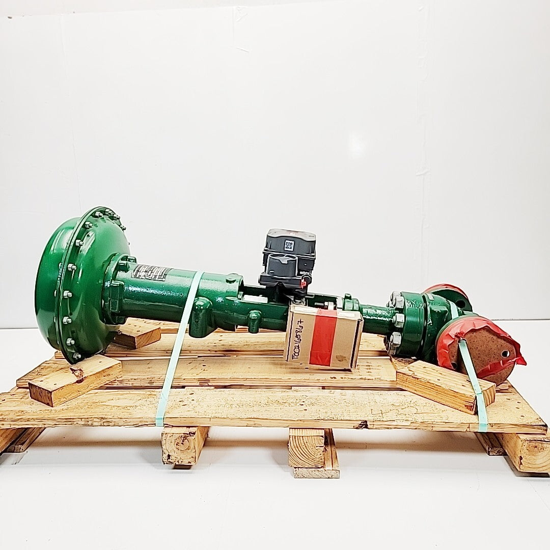 Fisher HPS valve body nameplate and serial number