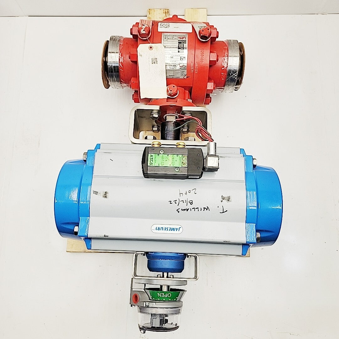 Tiger Valve TVC pneumatic double-acting actuator VPVL650SR4/5BD detail